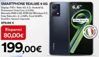 Ipercoop Realme 9 5G Smartphone offerta