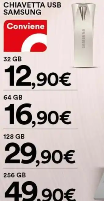 Ipercoop Samsung Chiavetta USB 32 GB offerta