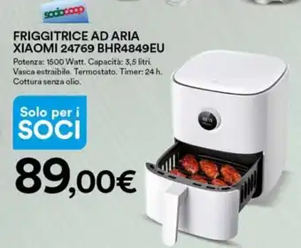 Ipercoop Xiaomi Friggitrice Ad Aria 24769 BHR4849EU offerta