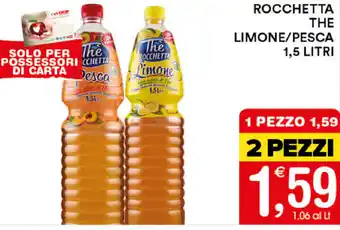 Rocchetta Thè Limone/Pesca 1,5 litri