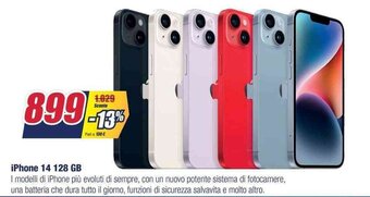 Trony iPhone 14 128 GB offerta