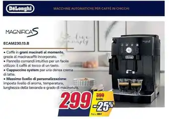 DeLonghi Magnifica S ECAM230.13.B
