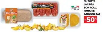 Carrefour AIA Su Tutta La Linea, Bon Roll, Panati E Salsicce offerta