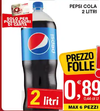 Gecop Pepsi Cola 2 litri offerta