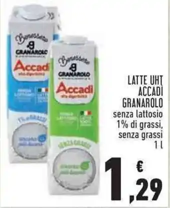 Conad Superstore Granarolo Latte Uht Accadi 1 l offerta