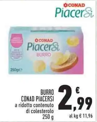 Conad Piacersi Burro 250 g