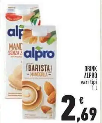Conad Superstore Alpro Drink vari tipi 1 l offerta