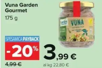 Carrefour Garden Gourmet Vuna 175 g offerta