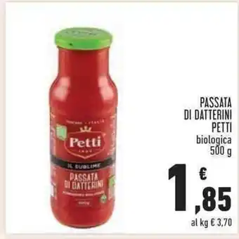 Conad Superstore Petti Passata di Datterini biologica 500 g offerta