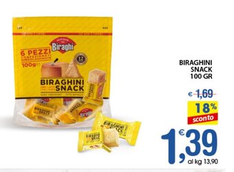 Biraghini Snack 100 gr