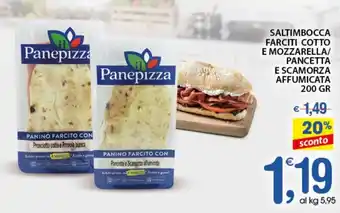 Saltimbocca Farciti Cotto E Mozzarella / Pancetta E Scamorza Affumicata 200 gr