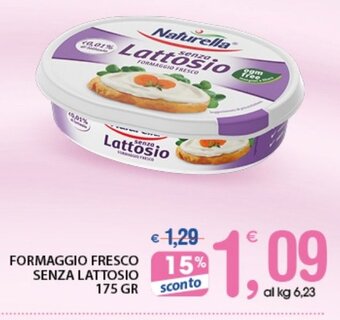 Qui Discount Formaggio Fresco Senza Lattosio 175 gr offerta