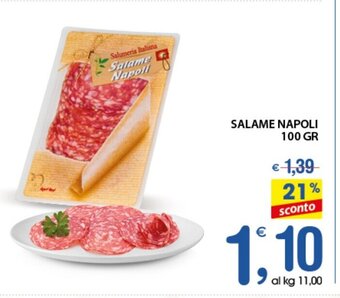 Qui Discount Salame Napoli 100 gr offerta