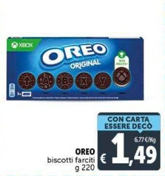 Deco Supermercati Oreo biscotti farciti g 220 offerta