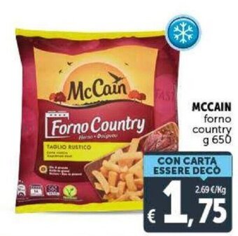 Deco Supermercati McCain forno country g 650 offerta