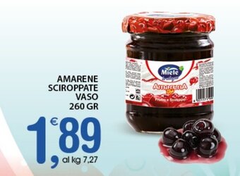 Qui Discount Amarene Sciroppate Vaso 260 gr offerta