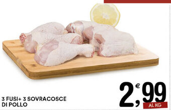 Gecop 3 Fusi + 3 Sovracosce di Pollo offerta