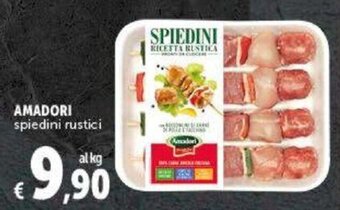Deco Supermercati Amadori spiedini rustici offerta