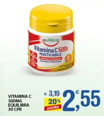 Qui Discount Equilibra Vitamina C 500mg 30 CPR offerta