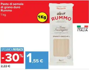 Rummo Pasta di semola di grano duro 1 kg