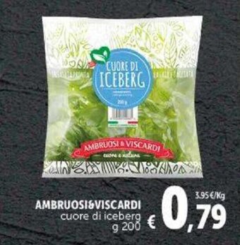 Deco Supermercati Ambruosi & Viscardi cuore di iceberg g 200 offerta