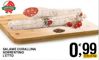 Gecop Sorrentino Salame Corallina L'Etto offerta