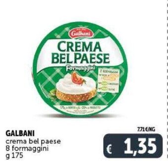 Deco Supermercati Galbani crema bel paese 8 formaggini g 175 offerta