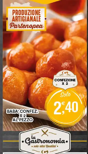 Baba Confez. x 3 Al Pezzo