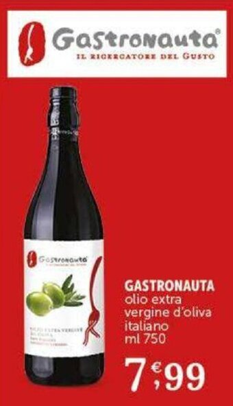 Deco Supermercati Gastronauta olio extra vergine d'oliva italiano ml 750 offerta