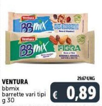 Deco Supermercati Ventura bbmix barrette vari tipi g 30 offerta