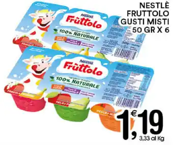Gecop Nestle Fruttolo Gusti Misti 50gr x 6 offerta