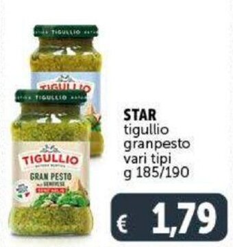 Deco Supermercati Star tigullio granpesto vari tipi g 185/190 offerta