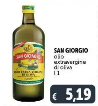 Deco Supermercati San Giorgio olio extravergine di oliva l 1 offerta