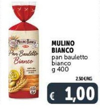 Deco Supermercati Mulino Bianco pan bauletto bianco g 400 offerta