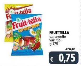 Deco Supermercati Fruittella caramelle vari tipi g 175 offerta
