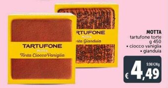 Deco Supermercati Motta tartufone torte g 450 offerta