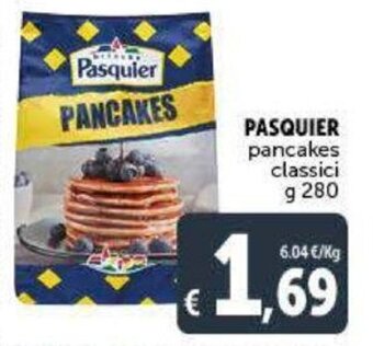 Pasquier pancakes classici g 280