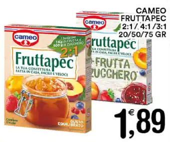 Gecop Cameo Fruttapec 2:1/4:1/3:1 20/50/75gr offerta