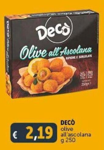 Decò olive all'ascolana g 250