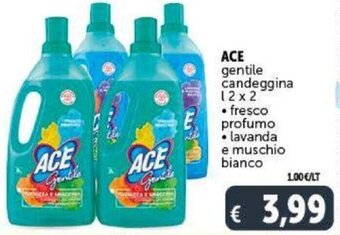 Ace gentile candeggina l 2 x 2