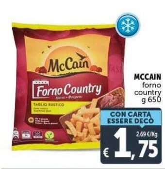Deco Supermercati McCain forno country g 650 offerta