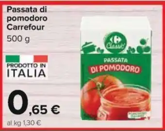 Carrefour Carrefour Passata di pomodoro 500 g offerta