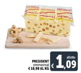 Deco Supermercati President emmental offerta