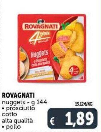 Deco Supermercati Rovagnati nuggets g 144 offerta