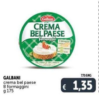 Deco Supermercati Galbani crema bel paese 8 formaggini g 175 offerta