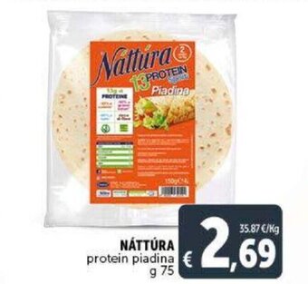 Deco Supermercati Náttúra protein piadina g 75 offerta
