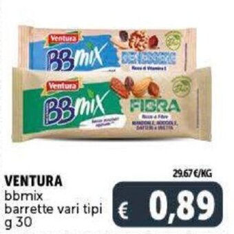 Deco Supermercati Ventura bbmix barrette vari tipi g 30 offerta