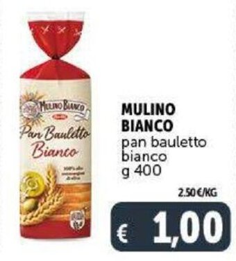 Deco Supermercati Mulino Bianco pan bauletto bianco g 400 offerta