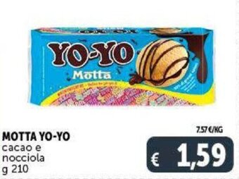 Deco Supermercati Motta Yo-Yo cacao e nocciola g 210 offerta