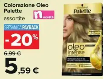 Carrefour Palette Colorazione Oleo assortite offerta